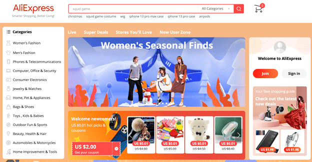aliexpress dropship center product research tools