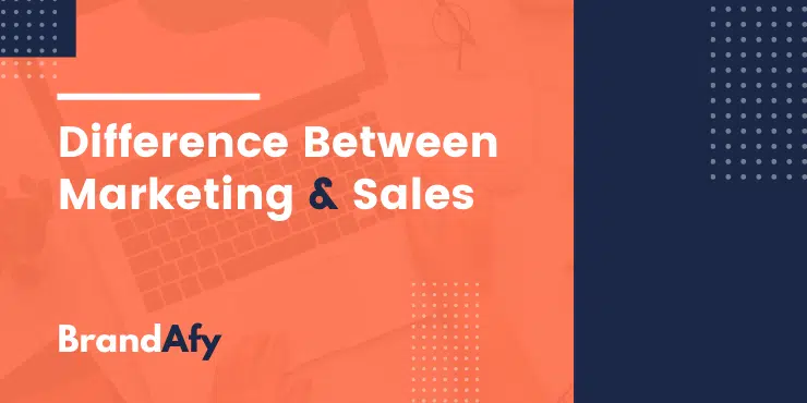 difference between marketing and sales