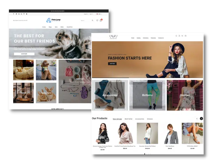 best dropshipping best shopify themes