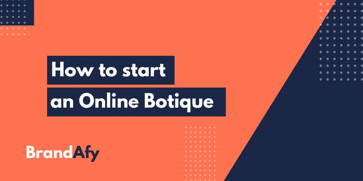 how to start an online botique