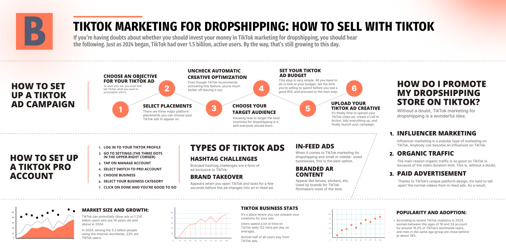 TikTok ads for dropshipping guide