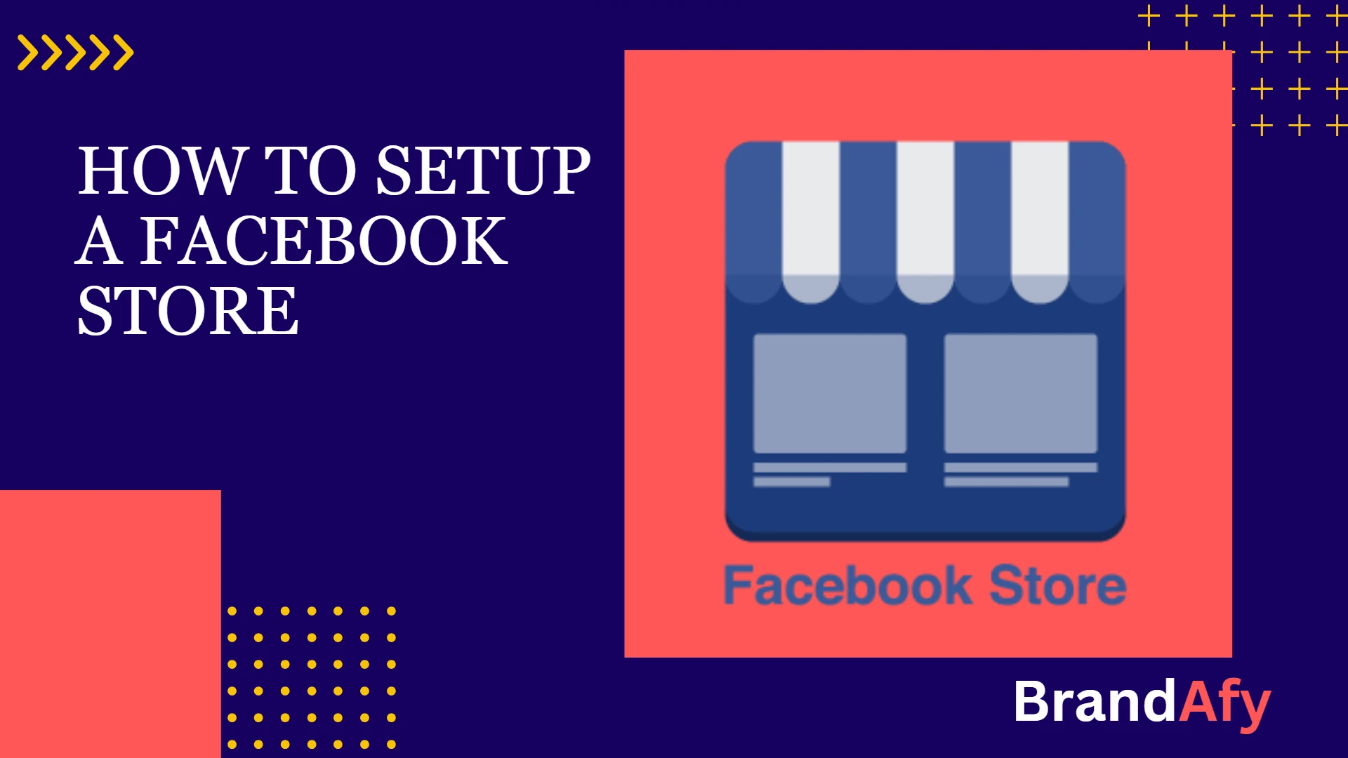 how to setup a facebook store